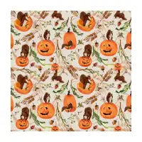 Squirrels in the pumpkins A Cut Sew - design