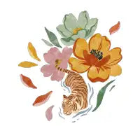 Tiger Swim Floral Serenity - design