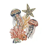 Underwater Coral Reef Botanicals - design