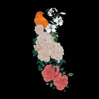 Flowers and Bird - design