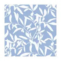 Abstract Botanical - French Blue - design