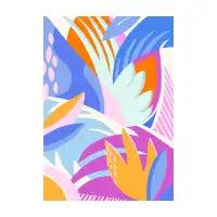 Vibrant Tropical Pattern - design