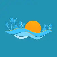 Tropical Beach Scene - design