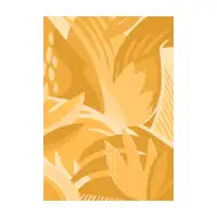 Golden Organic Shapes - design