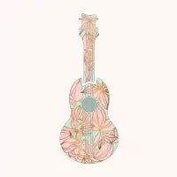 Floral Ukulele - design