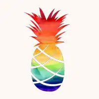 Rainbow Pineapple - design