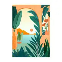 Summer Villa Fine Art Print - design