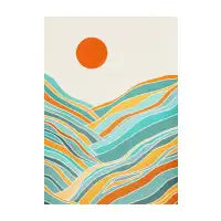 Sunset Landscape - design