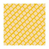 Tropical Floral Pattern Yellow - design
