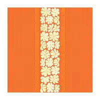 Tropical Hibiscus Stripe - design