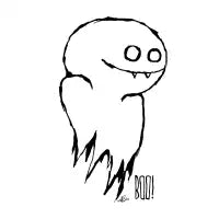 boo - the ghost - design