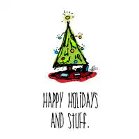 Happy Holidays and Stuff - design