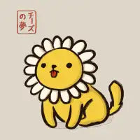 Flowery doggie - design