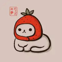Strawberry cat - design