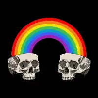 Skulls 'n Rainbow - design