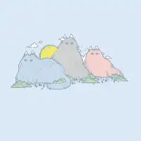 Meowtain top - design