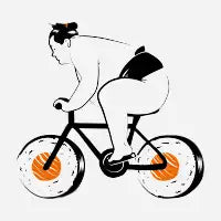 Sumo rider - design