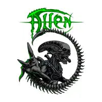 alien skull - design