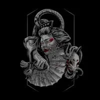 dark geisha - design