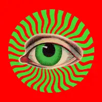Neon Red Eye - design
