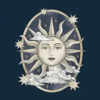 Celestial sun - design