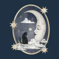 Moon and Cat - design