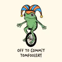 Off to Commit Tomfoolery - design