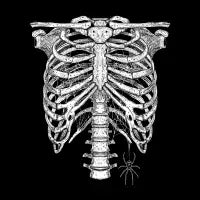 Old Spooky Skeleton - design