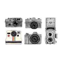 Watercolor Cameras - design