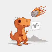 Asteroid Paper Scissors - design