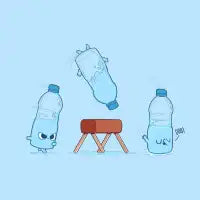 Bottle Flip Challenge - design