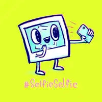 #SelfieSelfie (Felt Cute) - design