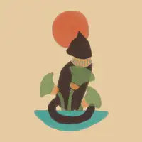 Egyptian Cat - design