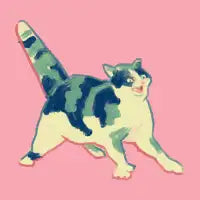 Fauvist Cat - design