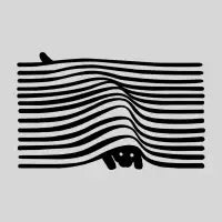 Op Art Cat - design