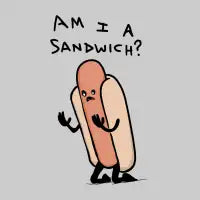 AM I A SANDWICH? - DARK TEXT VARIANT - design