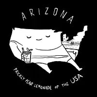 Arizona White Text - design