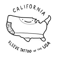 California Dark Text - design