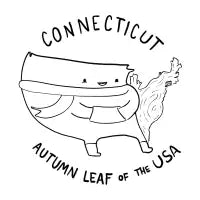 Connecticut Dark Text - design