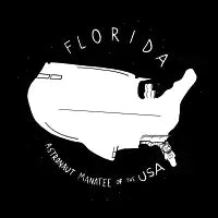 Florida White Text - design