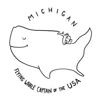 Michigan Dark Text - design
