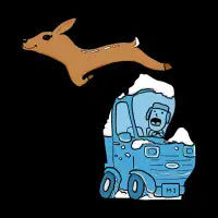 MICHIGAN: WATCH FOR DEER - design