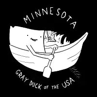 Minnesota White Text - design
