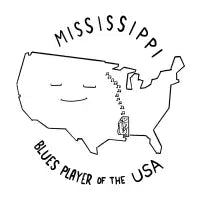 Mississippi Dark Text - design