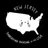 New Jersey White Text - design