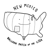 New Mexico Dark Text - design