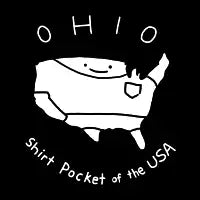 Ohio White Text - design