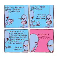 STRANGE PLANET: ESPECIALLY YOUR INSTRUCTORS - design