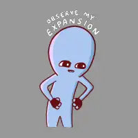 STRANGE PLANET SPECIAL PRODUCT: OBSERVE MY EXPANSION SINGLE CHARACTER - design