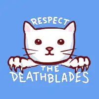 STRANGE PLANET SPECIAL PRODUCT: RESPECT THE DEATH BLADES (BLUE) - design